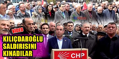 CHP Ardahan İl Başkanlığı, Kılıçdaroğlu'na yapılan saldırıyı kınadı
