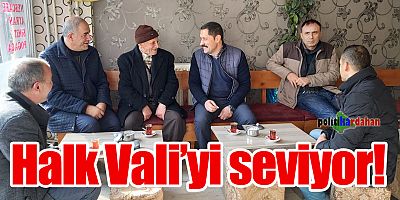 Halk, Vali Masatlı’yı seviyor!