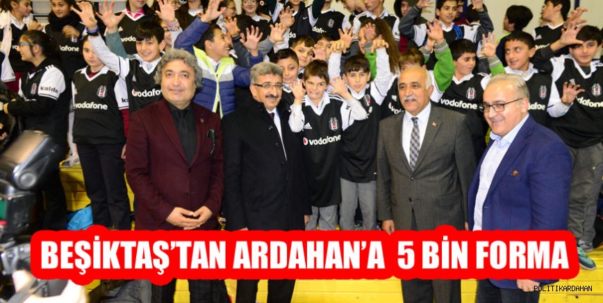 Beşiktaş’tan Ardahan’a 5 bin forma