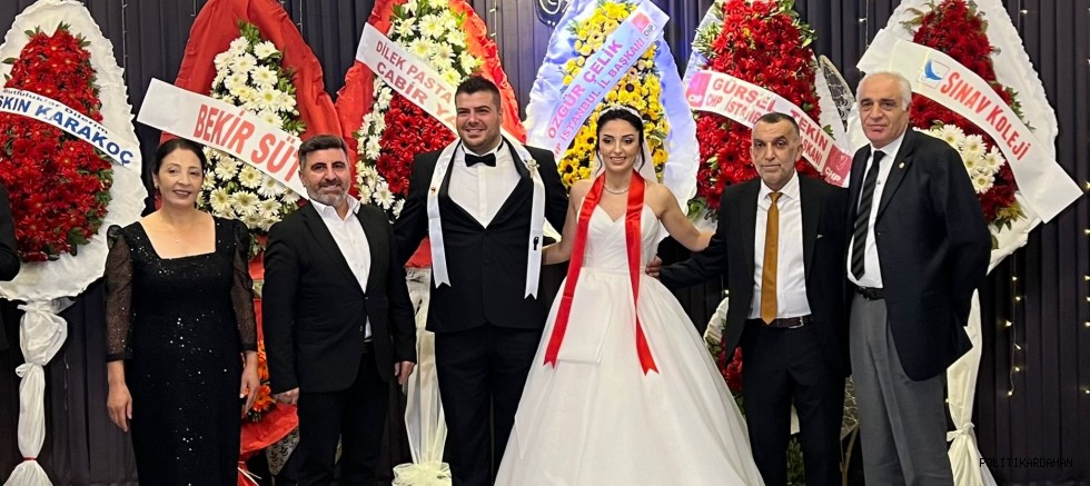 Gazeteci Fakir’in gazeteci kızı muhteşem düğün ile dünya evine girdi