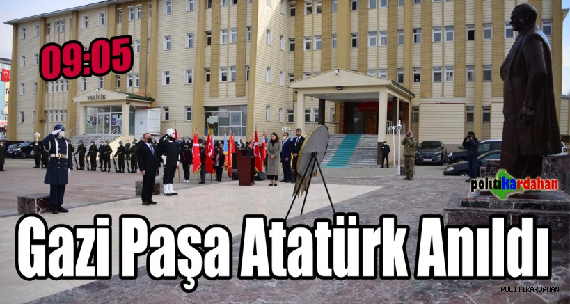 Gazi Paşa Atatürk anıldı!
