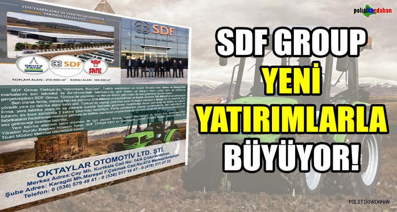 Same ve Deutz tarım makineleri üreticisi SDF Group, yerli üretimle büyüyor