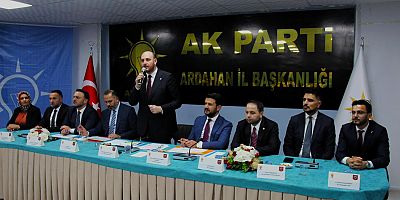 AK Parti Teşkilat Başkanı Büyükgümüş Ardahan’da Teşkilatla Buluştu