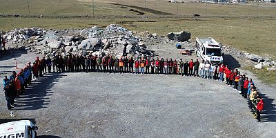 Ardahan’da 7.1 büyüklüğünde deprem tatbikatı gerçekleştirildi