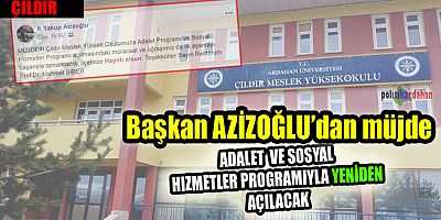 Başkan Azizoğlu’dan müjde… İki yeni programla başlayacak