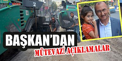 Başkan’dan mütevazi açıklamalar