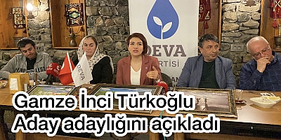 Gamze İnci Türkoğlu aday adaylığını açıkladı