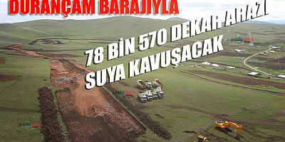 Göle’de, 78 bin 570 dekar arazi suya kavuşacak