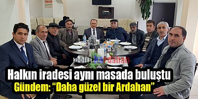 Halkın iradesi, aynı masada buluştu