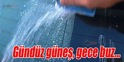 Kış, yüzünü gösteriyor