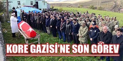 Kore Gazisi’ne son görev