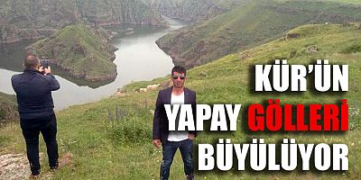 Kür nehri üzerinde ki yapay göller ilgi topluyor