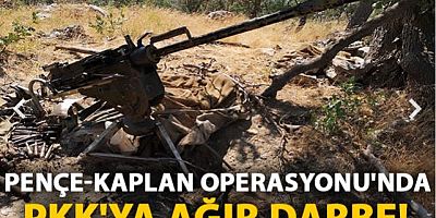 Pençe-Kaplan Operasyonu'nda PKK'ya ağır darbe! Hepsi ele geçirildi