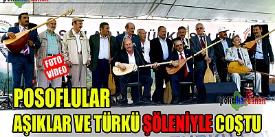 Posoflular, aşıklar şöleniyle coştu