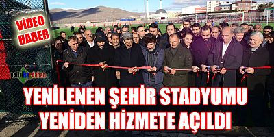 Şehir stadyumu yeniden faaliyete girdi