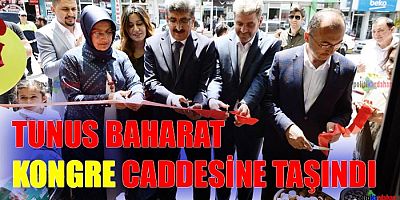 Tunus Baharat, Kongre Caddesinde açıldı